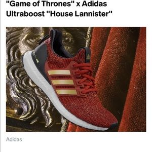 Adidas - Game of Thrones - Lannister - UltraBoost - TenniShoes